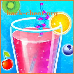 Ice slushy smoothie maker game icon