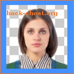 ID photo background editor icon