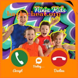 Incoming Call From Ninja Kidz - Fake Video Call icon