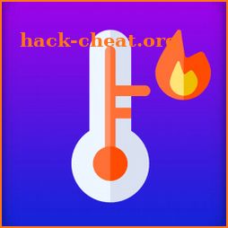 Interior thermometer icon