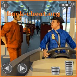 Jail Prisoner Transport Police Bus Drive icon