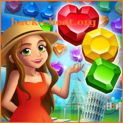 Jewel City : World Tour Match 3 Puzzle icon