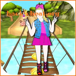 Jojo Running Girl Siwa Rush icon