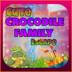 Kavi Escape Game - Cute Crocodile Family Escape icon