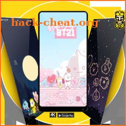 Kawaii BT21 Wallpaper LOL icon