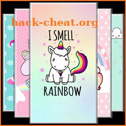 Kawaii Unicorn Wallpaper icon