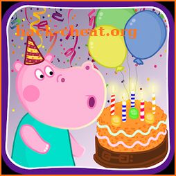 Kids birthday party icon