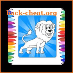 Kids Coloring Book Fun Game icon