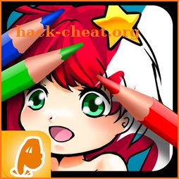 Kids Coloring Book - Paint, Draw & Coloring Game icon