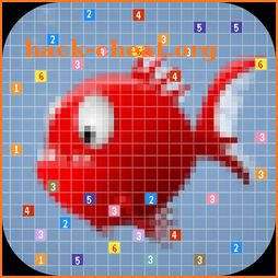 Kids Coloring Fish - Pixel Draw Art icon