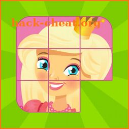 Kids Princess Sliding Puzzle icon