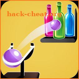 Knock Down Bottles : Catapult Slingshot Games icon