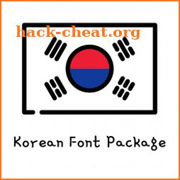 Korean Font Package icon