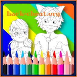 Ladybug & Cat Noir Coloring Book icon