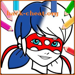 Ladybug Coloring Book HD 2018 icon