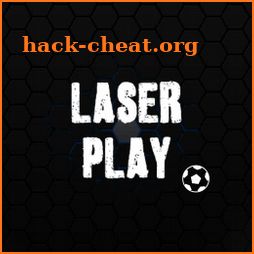 Laser play icon