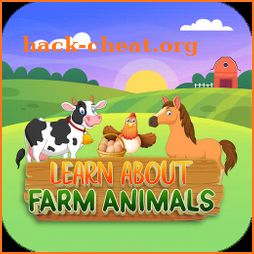 Learn about farm animals icon