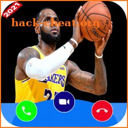 LeBron James Fake video call icon