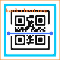 Lector de códigos QR simple icon