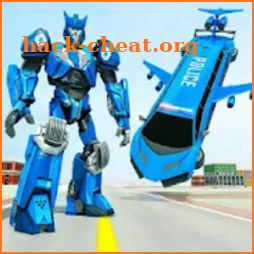 Limo Robot Car Transform: Police Robot Game 2022 icon