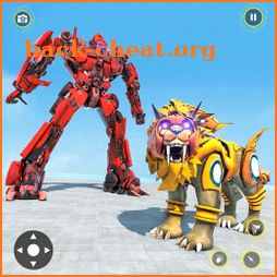 Lion Robot Transformation War: Car Robot Games icon