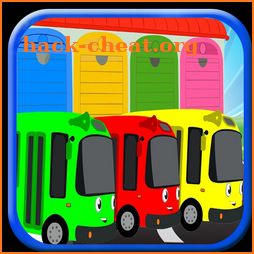 Little Bus Driving Game For Kids icon