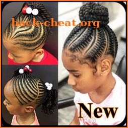 Little Girl Braids Hairstyles icon