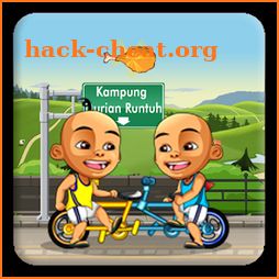 Little Twin Boys Upin-Ipin Bike Dash icon