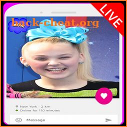 Live Chat Video With Jojo Siwa Prank icon