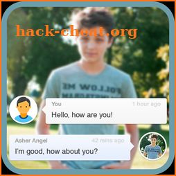 Live Chat with Asher Angel icon