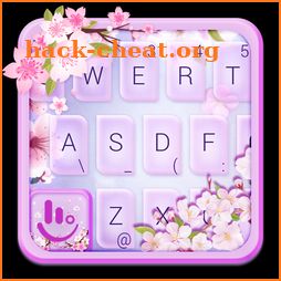 Live Pink Cherry Blossom Keyboard Theme icon