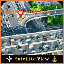 Live Satellite View GPS Map Travel Navigation icon