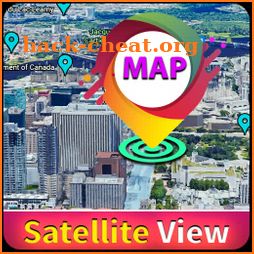 Live Satellite View Maps & GPS Driving Navigation icon