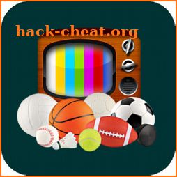 Live sports streaming TV icon