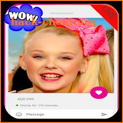 Live Video Chat With Jojo Siwa Prank icon