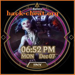 LOL Jinx Splash Art icon