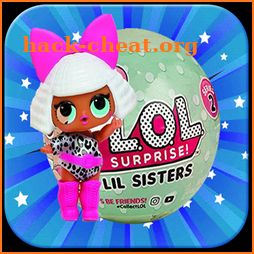 lol open super big surprise eggs doll icon