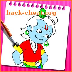 Lord Krishna Coloring Book icon