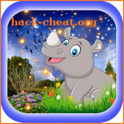 Lovable Infant Rhino Escape - JRK Games icon