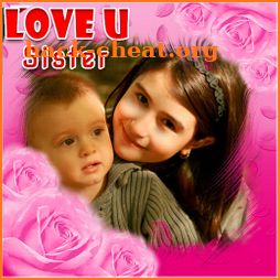 Love U Sister Photo Frame icon