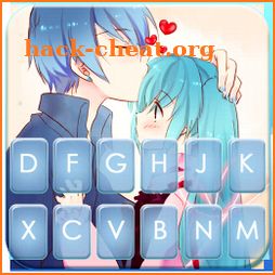 Lovely Forehead Kiss Keyboard Theme icon