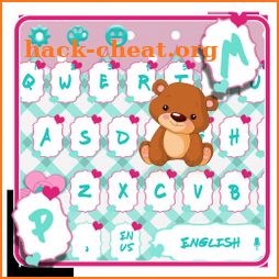 Lovely Teddy Keyboard Theme icon