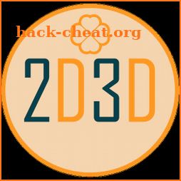 Lucky 2D 3D icon