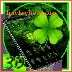 Lucky Clover 3D Launcher Theme 🍀 icon