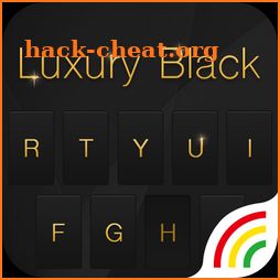 Luxury Black Keyboard Theme icon