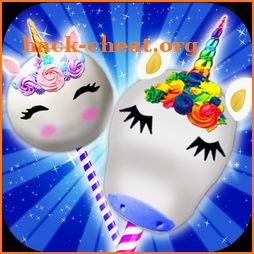 Magic Unicorn Cake Pop Cooking! Rainbow Desserts icon