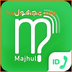 Majhul : number search for unknown caller ID icon