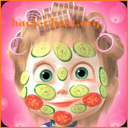 Masha and the Bear: Hair Salon and MakeUp Games icon