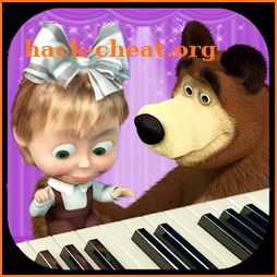 Masha and the Bear : Piano Tiles Game For Kids icon