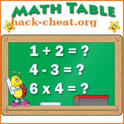 Math Table & Test for Kids icon